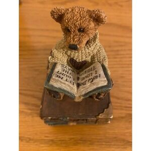 Boyds Bears Ltd 2750SF Music Box Romeo Juliet Browning 1994 Vintage Memory Plays